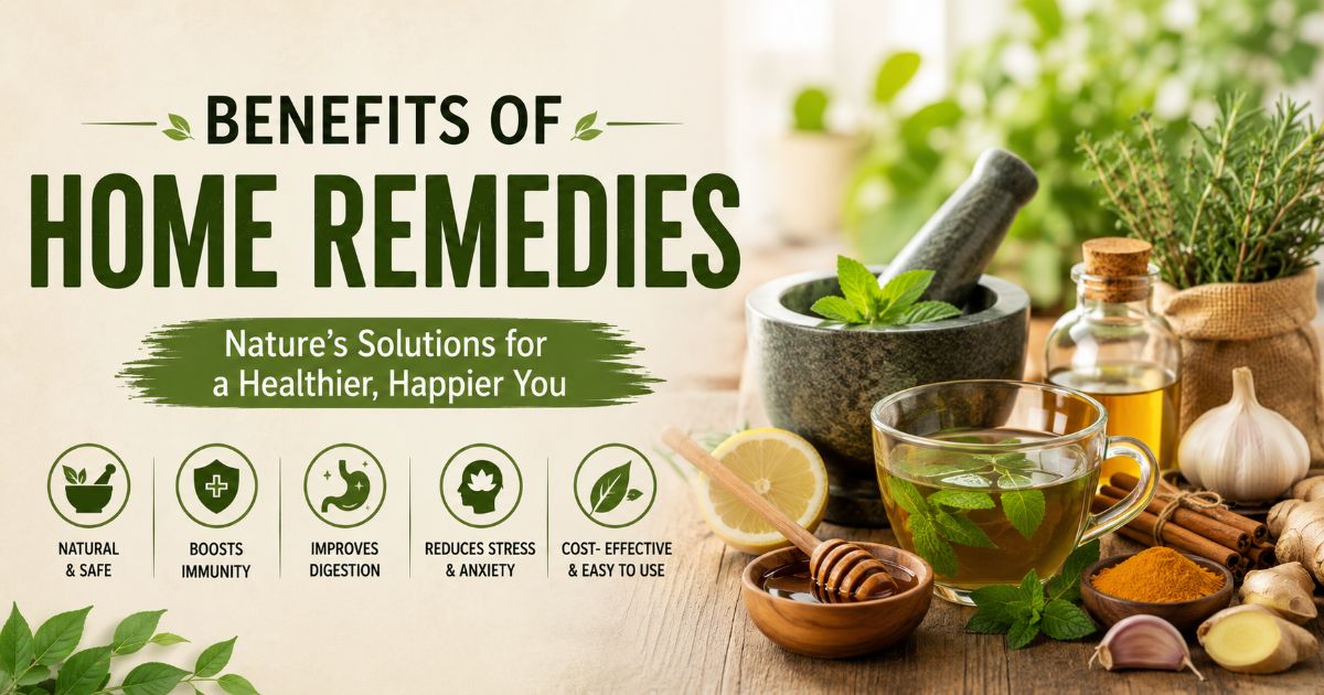 Home Remedies Backed by Science: Natural Ways to Improve Your Health at Home